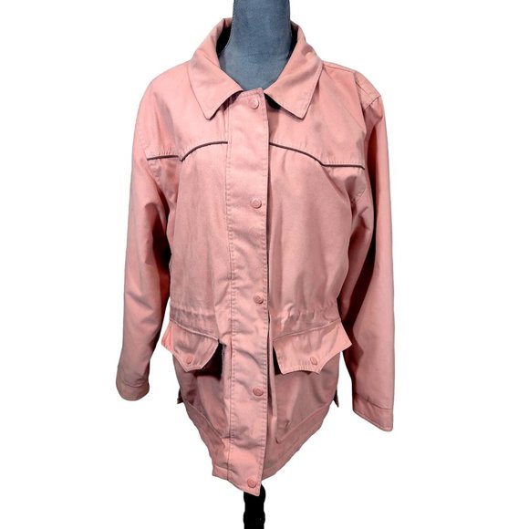 Outback Trading Co Ladies Western Jacket Quilted Lining Medium Weight Size Large - Picture 1 of 10